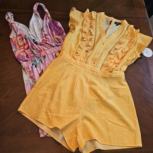 LOVEUDEAR and Milk & Honey rompers bundle